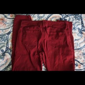 Maroon Jeggings